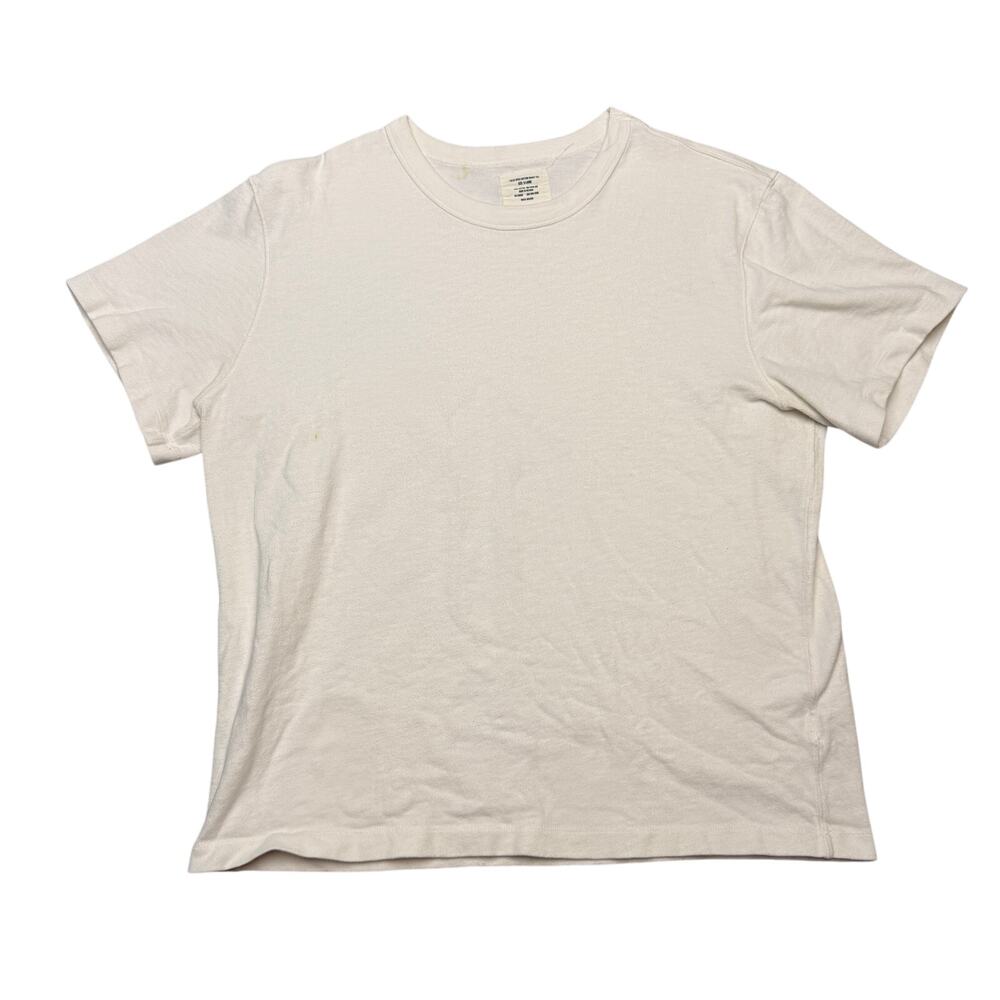 Buck Mason Field Spec Cotton Heavy Tee SS Shirt Men's XL Army Retro